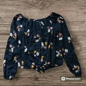 Abercrombie 13/14 floral top